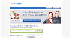 Desktop Screenshot of calorieking.com.au